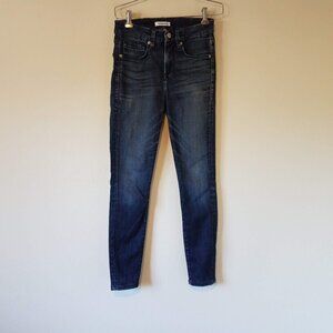 Good American Good Legs Jeans Women's 2/26  Skinny GL103T Blue183 Denim